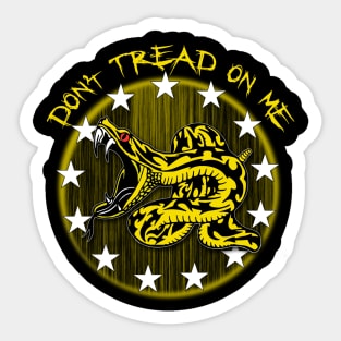 Don't Tread on Me-an Sticker